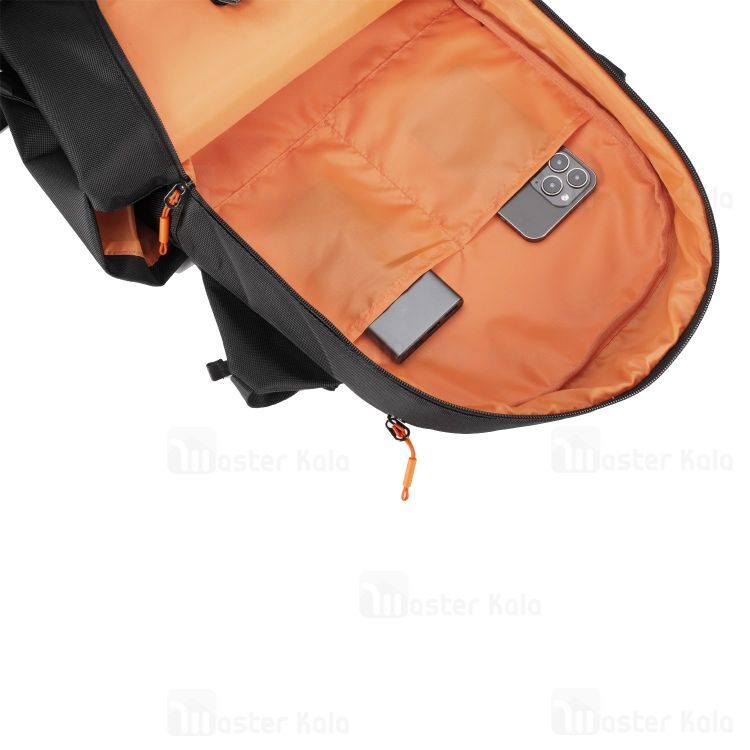 کوله پرودو Porodo Gaming Water Resistand PU Laptop Backpack PDX534 مناسب برای لپ تاپ 15 اینچی